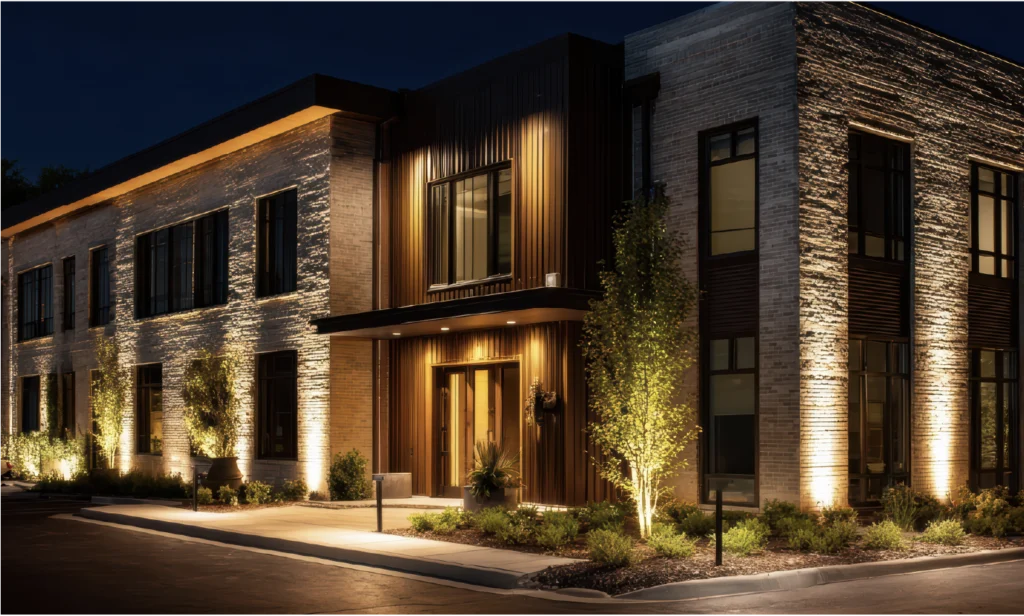 Guía de iluminación para exteriores: Fachadas y jardines que imponen